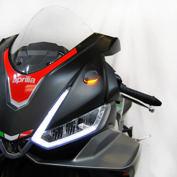 Aprilia RSV4 Mirror Block Off Turn Signals (2021-Present) - Image 4