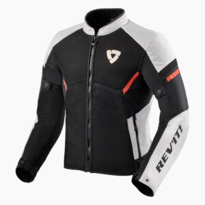 GT-R Air 3 Jacket White-Neon Red