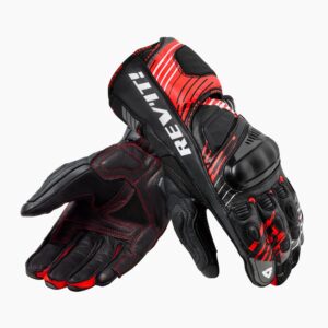Apex Gloves Neon Red-Black