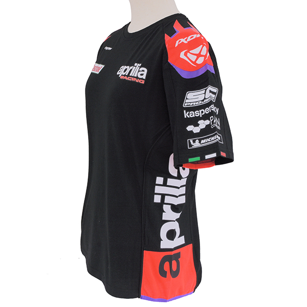 Aprilia Racing Official Team Ladies T-Shirts - Image 2