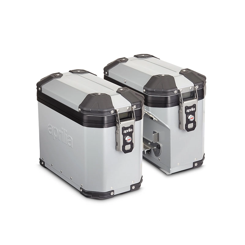 Tuareg 660 Aluminum Side Bag and Top Box Kit
