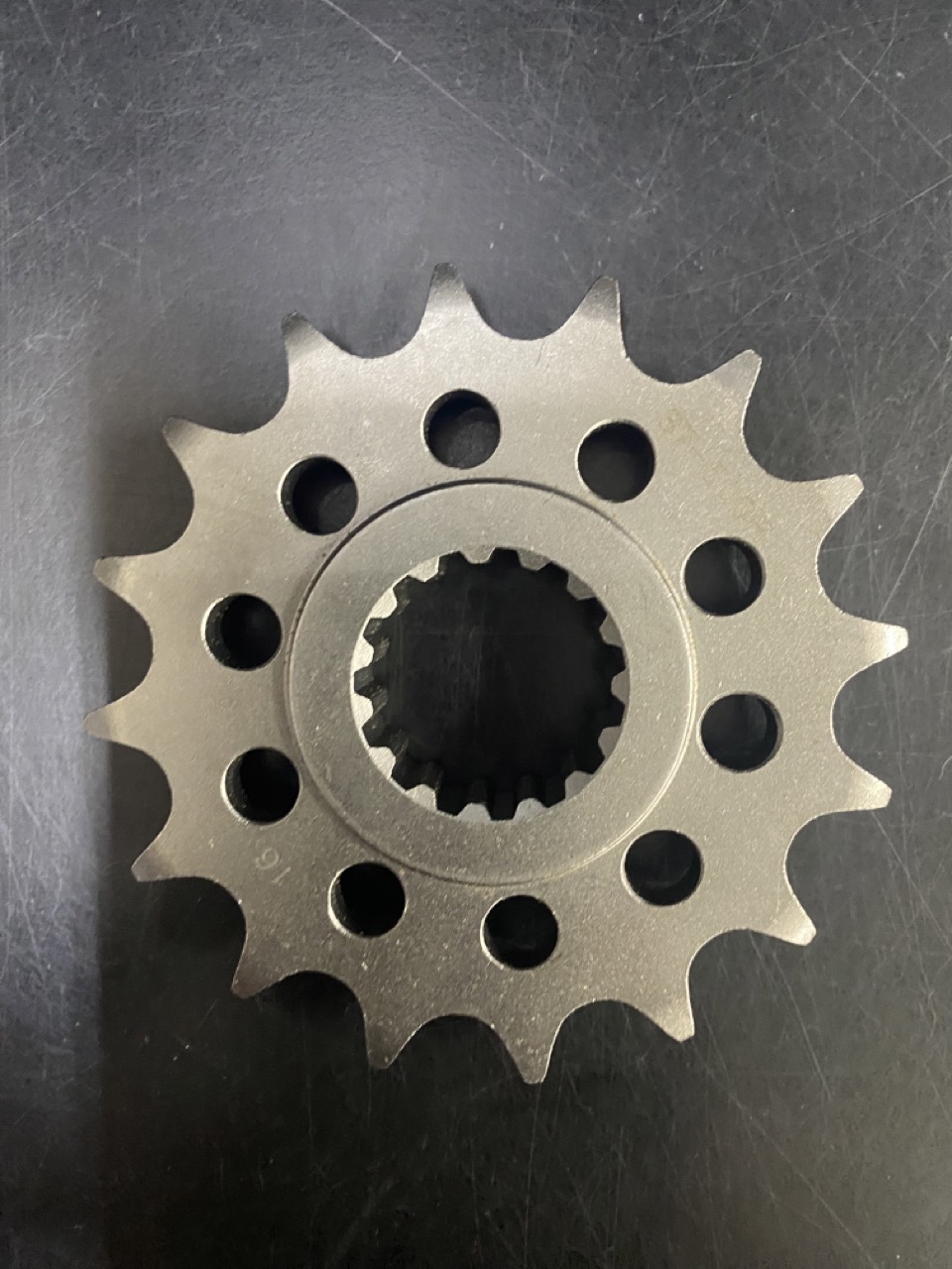 520 Pitch - Superlite XD Series Chromoly Steel Front Aprilia Sprocket - 16 Tooth - Image 4