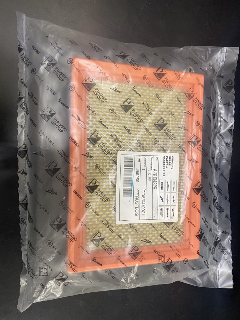 OEM Aprilia Air Filter