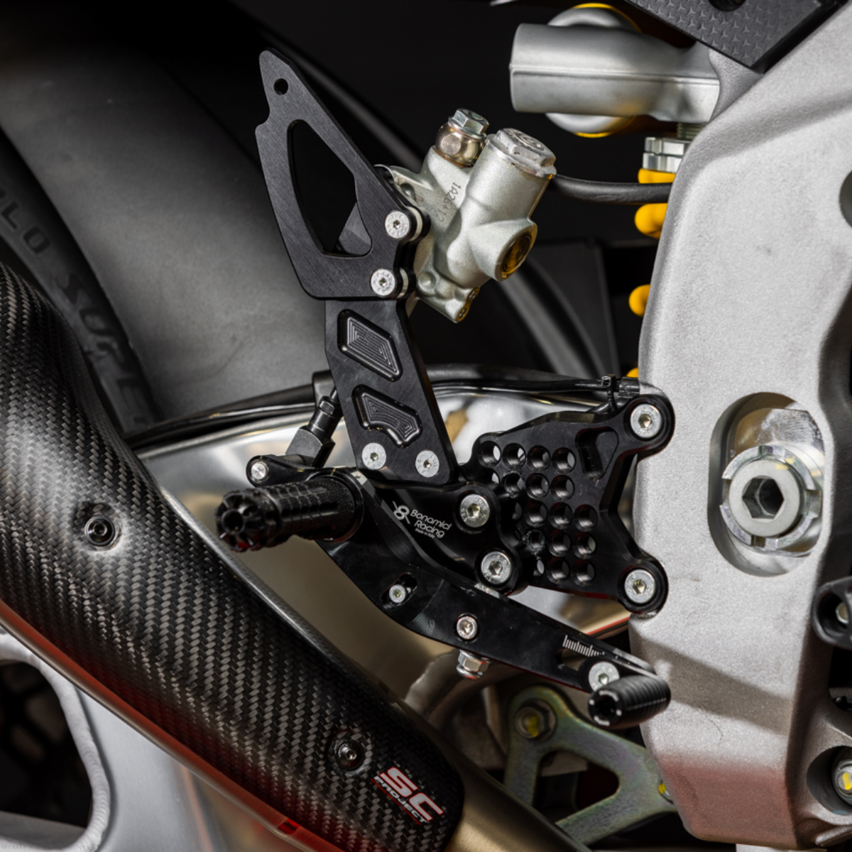 Adjustable Rearsets by Bonamici - Reverse (GP) Shift - Image 3