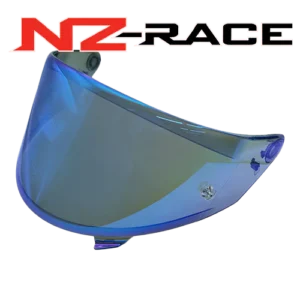 KYT Helmets - NF-R & NZ-Race Visors - Iridium Blue