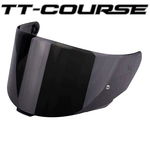 KYT Helmets - TT Course Visors - Dark Smoke