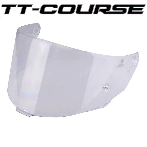 KYT Helmets - TT Course Visors - Clear